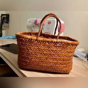 Dragon Diffusion Small Tan Leather Bag